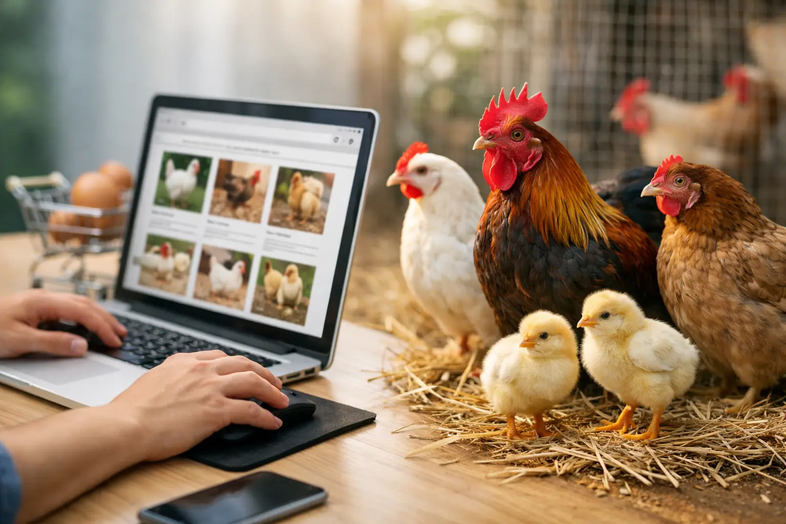 Kümes Hayvanları Satışı Online Nasıl Yapılır?