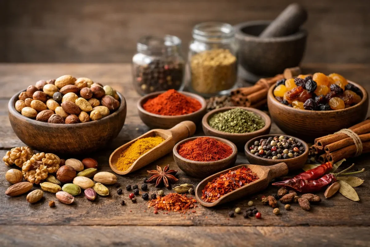 Kuruyemiş ve Baharat Çeşitleri Rehberi